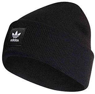 adidas Unisex Adicolor Cuff Strik Beanie, Schwarz, Einheitsgröße EU