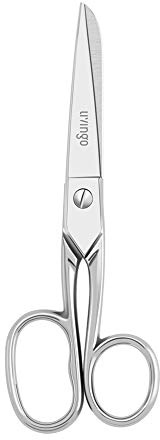 LIVINGO 6'' Professional Forged Fabric Scissors, Precision Dressmaking Tailor Small Scissors Heavy Duty, Sharp Stainless Steel Multi-Purpose Sewing Shears for Crafting Supplies, Dressmakers, Adults