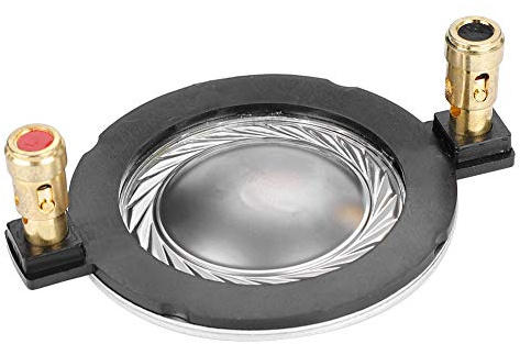Wendry Sostituzione del diaframma Universale per Tromba, Bobina Tweeter per Voce 34,4 mm/1,3 Pollici, Accessori per Tromba, 8 Ohm, Bobina per Voce Sonora per Corno a Passo Alto Fai da Te