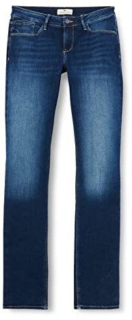 Cross Jeans Damen Jeans Rose - Regular Fit - Blau - Mid Blue W28-W38 Stretch, Größe:36W / 32L, Farbvariante:Mid Blue 073
