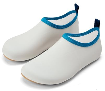 Monnëka Zapatos Acuáticos para Niño | Zapatos de Playa Ligeros con Suela Antideslizante de EVA, fáciles de Poner | Ideales para Actividades acuáticas | Seal 28-29