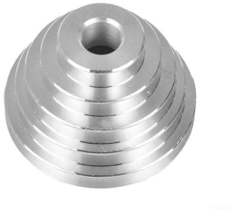 Pagoden-Riemenscheibe, Aluminium-Getrieberad für Tischbohrmaschine Z4116 4/5 Stufen, Riemenscheibe, für V-förmigen Zahnriemen, Innendurchmesser 14/18/21 mm (18 mm)