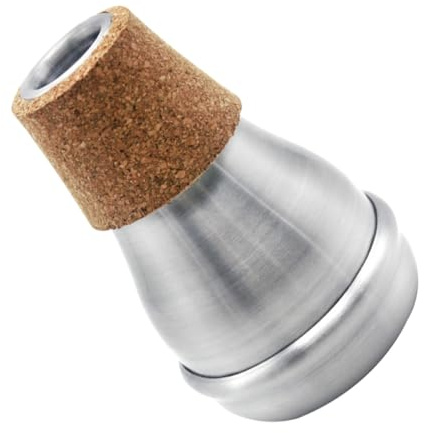 Silenziatore per Intonazione in Alluminio Tromba Portatile per Dispositivo Muto Mini Accessorio per Jazz e Suono