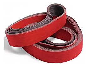 VSM Correa abrasiva XK870X L.2000mm B.50mm K.80 f.STA/Titanio/NE Granalla cerámica VSM