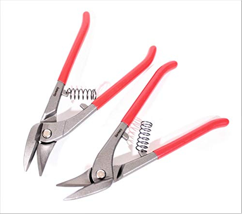 Paire de Cisailles à Tôles Idéaux 260 mm avec Ressort en Tôle