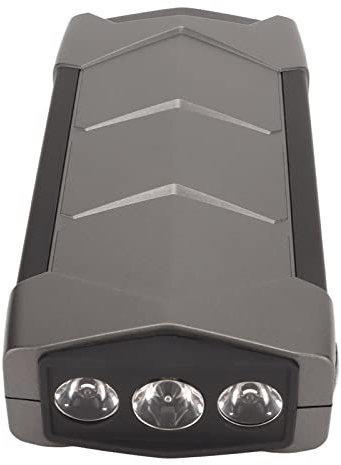 Démarreur de Saut 800A 10800mAh 12V, Alimentation de Secours Portable, Démarreur de Saut avec Banque d'alimentation de Secours à Lumière LED pour Moteur 7.2L Essence 5.5L