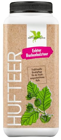 Bense & Eicke Hufteer 1 kg – catrame di faggio per la cura dei getti di zoccoli, protezione da umidità, sporco e batteri, prodotto in Germania