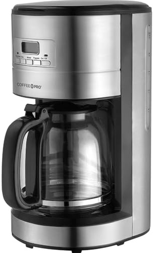 Coffee Pro Home/office Euro Style Coffee Maker, Stainless Steel