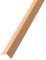 DQ-PP Profil d'angle | 15 x 15 mm | 5 m (5 x 1 m) | Couleur : hêtre | Matériau : PVC | Plastique Baguette d'angle | Protection des coins extérieurs mur L Profil d'angle d'angle d'angle d'angle d'angle
