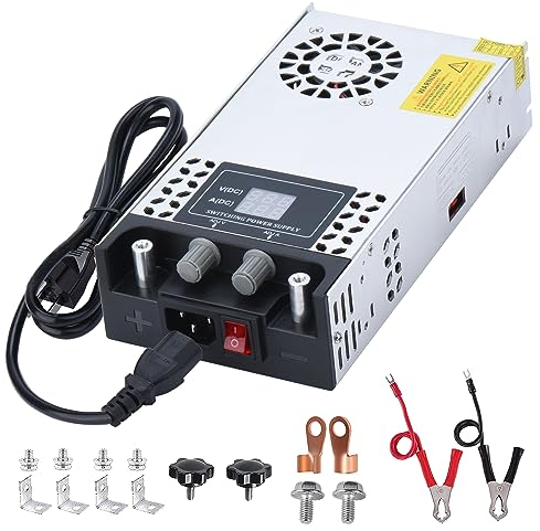 Einstellbare DC 0-12V 50A 600W Netzteil 230V AC auf DC 0-12Volt 0-50A 600W netzteil Transformator mit LED Anzeige, Einstellbare Ausgangs spannung Strom 12V 50A 600W netzteil