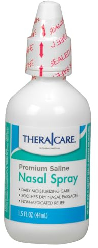 Thera|Care Nasal Spray | Premium Saline | 1.5 fl oz | Non-Medicated Solution | Safe for Adults and Children | Allergy Relief