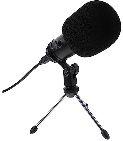ULDIGI USB Kondensatormikrofon Mit Stabilem Desktop-stativ Nierencharakteristik Für Business-konferenzen Podcast Und Video-Chats Plug Play Kompatibel Mit Pc Und Laptop Vielseitig Einsetzb