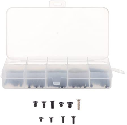 ARTIBETTER Set Di 500 Viti Per Riparazione Computer - Viti A Testa Svasata Robusti Raccordi in Acciaio Inossidabile Antiruggine Per Un Uso Duraturo Facile Installazione