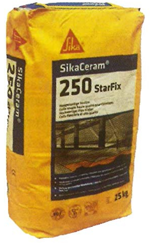 SikaCeram-250 StarFix - Mortier-colle déformable pour carrelages céramiques vitrifiés - Sika