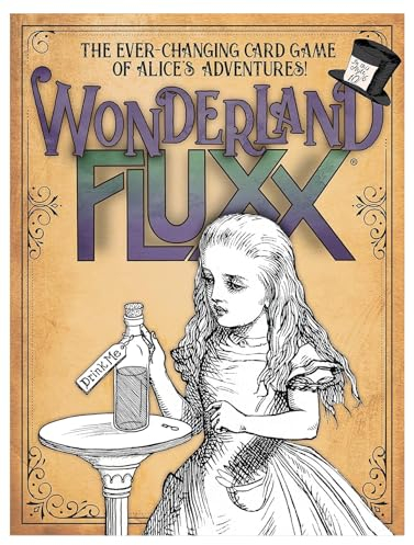Looney Labs | Wonderland Fluxx The Ever Changing Card Game of Alice in Wonderland Adventures | English
