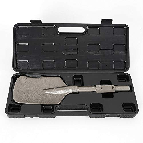Cincel ancho para azulejos y palas, martillo de demolición, pala de arcilla para martillo 65/95, 30 × 440 × 135 mm, para hormigón, pared de ladrillo o piedra
