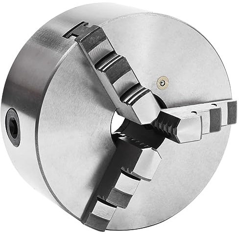 Homgoday Mandrino autocentrante per tornio a 3 ganasce 160 mm acciaio
