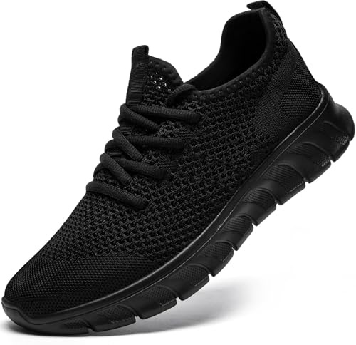 Scarpe Ginnastica Uomo Palestra Nere Sneakers Running Sportive Corsa Tennis Fitness Camminata Jogging 45 Casual Basket Trekking