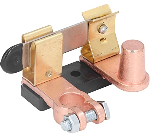 Risegun Solid Brass Knife Blade Master Switch Knife Blade Master Switch Solid Brass Car Top Post Disconnect 12V 24V Battery Power Cut Off Isolator