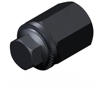 Polygonadapter 10x1 für Fahrradanhänger, langlebig und sicher, kompatibel mit für Qeridoo Fahrradanhänger-Modelle, ideal für sicheres Ankuppeln