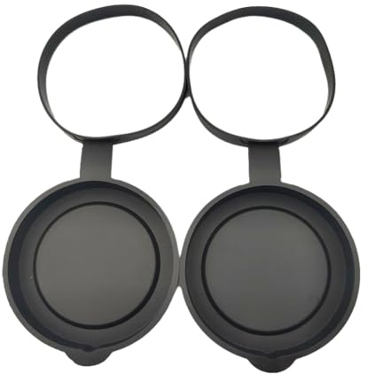 Breeshy 2 Stück Fernglas-Objektivschutzkappe Aus Gummi, Bester Schutz für 61-63 mm Ferngläser