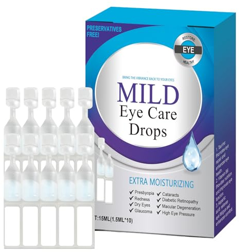 Augentropfen Gegen Trockene Augen - Befeuchtende Augentropfen - Pflegeprodukte Für Büroangestellte Kontaktlinsenträger Winterwetter Und Schwimmen