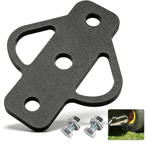 Attelage de remorque amovible universel pour tracteurs à gazon avec boulons, adaptateur d'attelage de remorque à 3 voies en acier pour tracteur à gazon, VTT, chariot de golf, tracteur de jardin