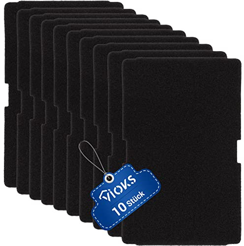 VIOKS Schwammfilter SET 10x Filter für Trockner Ersatz für Beko 2964840200 / Flusensieb Für Trockner Beko DE8635rx Beko DS7512pa / Flusenfilter Wäschetrockner Ersatz für Beko Filter Trockner