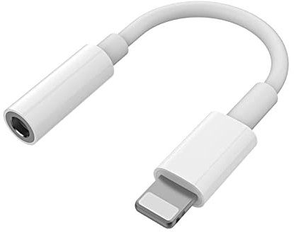 Dchannel iPhone Adapter Compatible with iPhone to 3.5mm Aux Headset Cable Jack Aux Audio Dongle Adaptor Converter Accessories Compatible with iPhone 11 Pro/Xs Support All iOS System