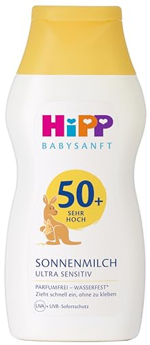 HiPP Babysanft Latte solare SPF 50+, 200 ml