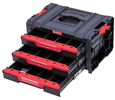 botle Boîte à outils modulaire PRO avec tiroirs - Construction renforcée en plastique et métal