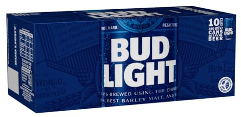 Bud Light Beer Cans 10x440ml
