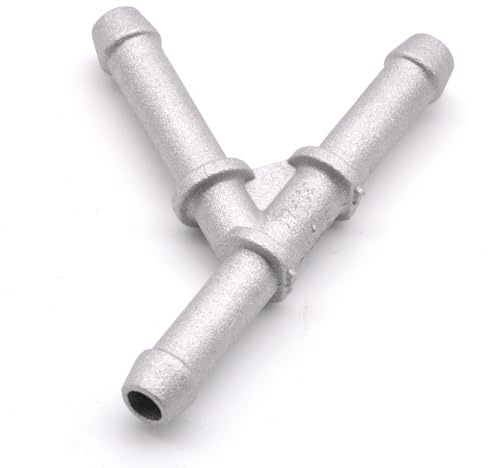 HAOTOM Aluminium Coolant Flange Connector Pipe Hose for VW Caddy Passat Golf Polo EOS Tiguan for T-Cross T-ROC Touran for Audi A1 A3 Q2 Q7 for Skoda Fabia Octavia Karoq for Seat Altea Ibiza Leon MII