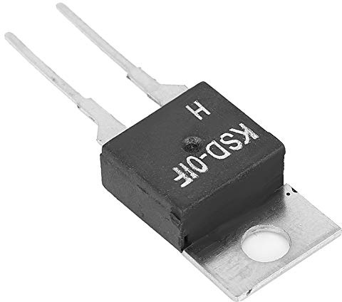 Akozon JUC-31F/KSD-01F Interruttore di controllo della temperatura ad alte prestazioni, interruttore di controllo termico normalmente aperto per sistemi di alimentazione, apparecchiature di prova e