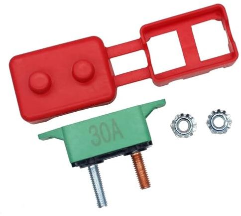 12V - Disyuntor de reinicio automático de 24V con perno prisionero de cubierta(30A)