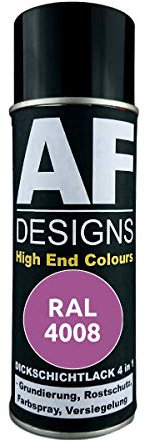 4 IN 1 Ral 4008 Signalviolett Dickschichtlack Laca Spray Lata de Aerosol