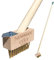 Weed Brush Long Handle for Cleaning Patios, Block Paving and Driveway − Patio Remover Tool with Angled Wire Bristles, 120cm Blade Scraper to Remove Weeds Moss Build-Up