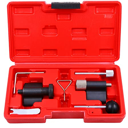 BestsQ Motor Einstellwerkzeug 7tlg Zahnriemen Wechsel Werkzeug Set Arretierwerkzeug TDI 1.2, 1.4, 1.9, 2.0 L für VW Audi Seat Skoda
