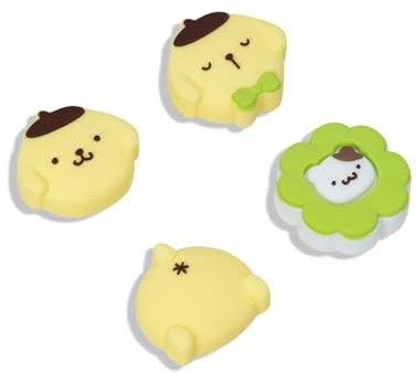 Kuitmor Switch Joy Con Lot de 4 capuchons en silicone souple pour joystick compatible avec Switch/OLED/Lite (BDG)