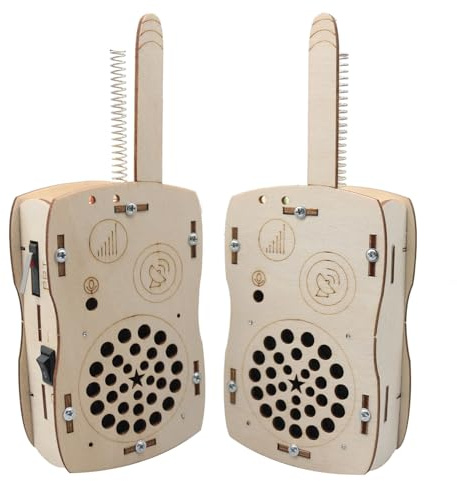 STEM Toys for Kids, Science Kits DIY Walkie Talkies for Kids Age 8-14, Build Your Own Walkie Talkies Science Experiments STEM Kits, Electronic Circuits Projects Christmas Birthday Gifts