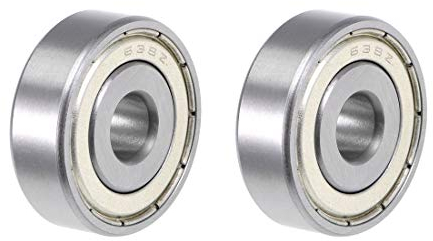 sourcing map 638ZZ Roulement Bille 8X28X9mm Double Blindé Abec-3 Roulement 2Pcs