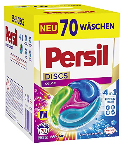 Persil 4in1 DISCS Color Vollwaschmittel 70 Waschladungen (1,75 kg)