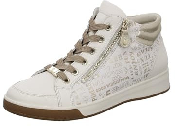 ara Damen ROM Sneaker, Cream,Platin, 40 EU