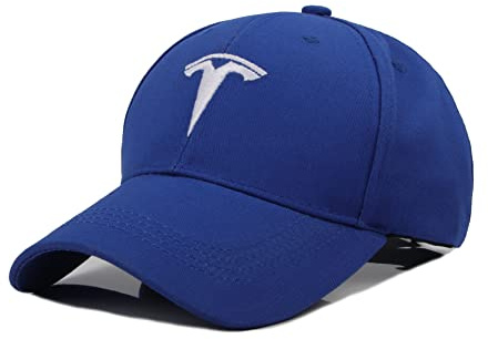 Casquette de Baseball Hommes Casquette Snapback pour Hommes Femmes Unisexe Tesla Casquettes De Baseball pour Hommes Fans De Voiture Chapeaux,D