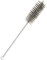 Brosse pour tuyau de poêle - Diamètre : 40 mm - Diamètre : 30 cm - Brosse métallique - Pour cheminées, tuyaux, chaudières et poêles - Détartrage