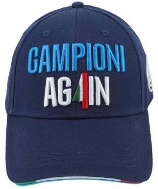 Enzo Castellano SSC Napoli 124014 Cappellino da Baseball, Blu, Taglia Unica Unisex-Adulto