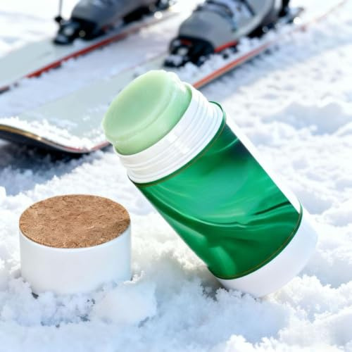 Cera del mantenimiento del esquí, cera del esquí de la temperatura para el snowboard del esquí, ceras del bloque verde 75G para la gama de la velocidad -25°C a 10°C