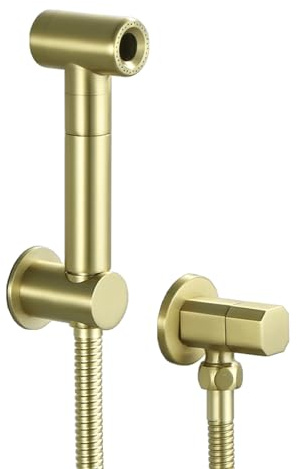 Kit doccetta per bidet con doccetta a parete, 1,5 m, per bagno, pressione regolabile, facile da installare, design moderno, soluzione igienica