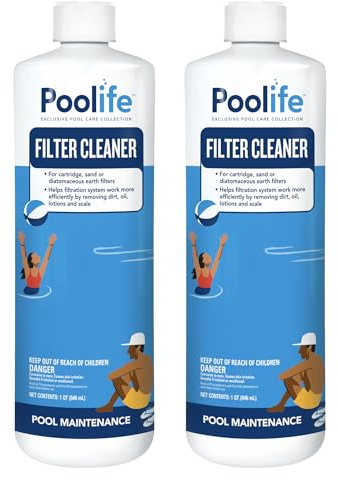 POOLIFE Filter Cleaner (1 qt) (2 Pack)