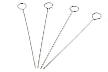 Rostfrei Rouladennadeln 30er oder 20er Set, Dieses Set besteht aus 20 spülmaschinengeigneten Rouladenspieße aus Edelstahl, perfekt für die die Zubereitung von Rouladen jeglicher Art (20 Stück)